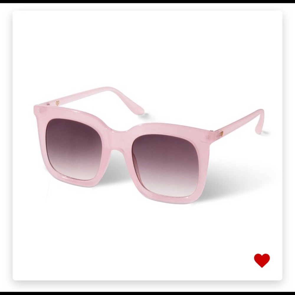 Over sized Stoney clover lane pink sunglasses